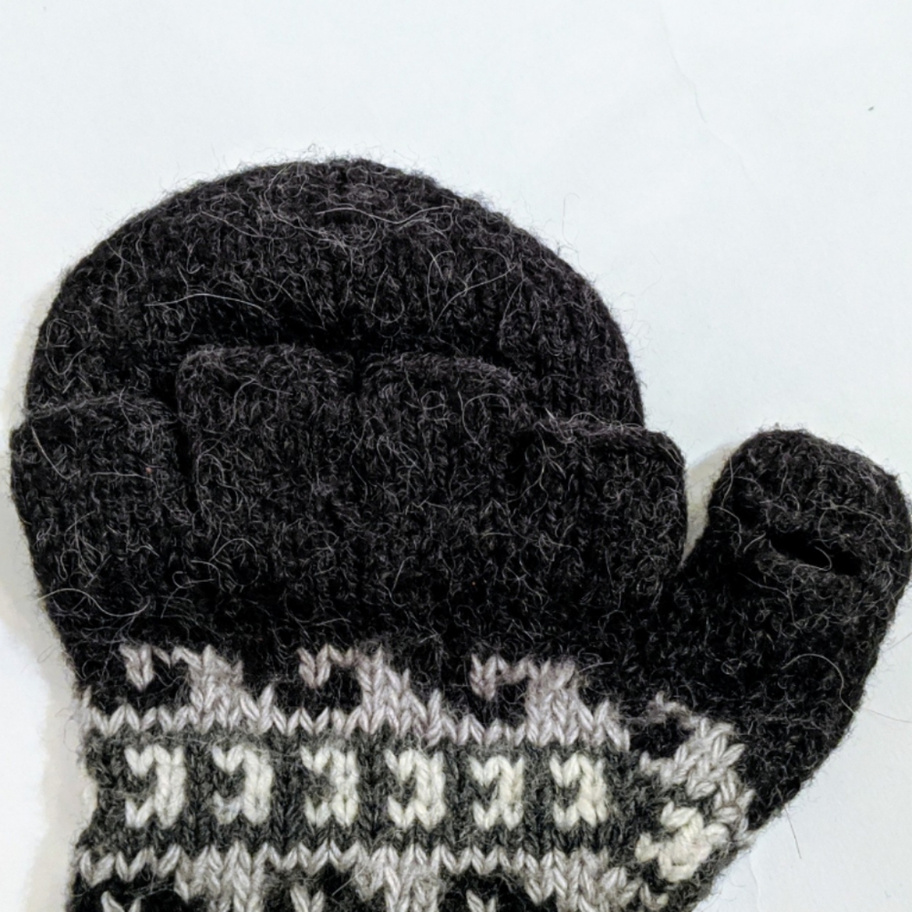 Bernie Mitts!  Alpaca blend fingerless gloves